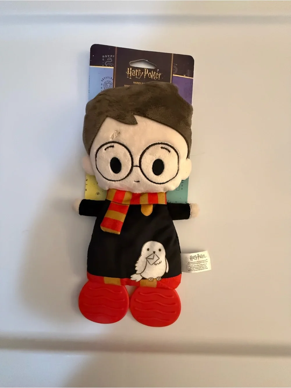 Warner Bros. Harry Potter Plush with Black Robe and Red Shoes teether